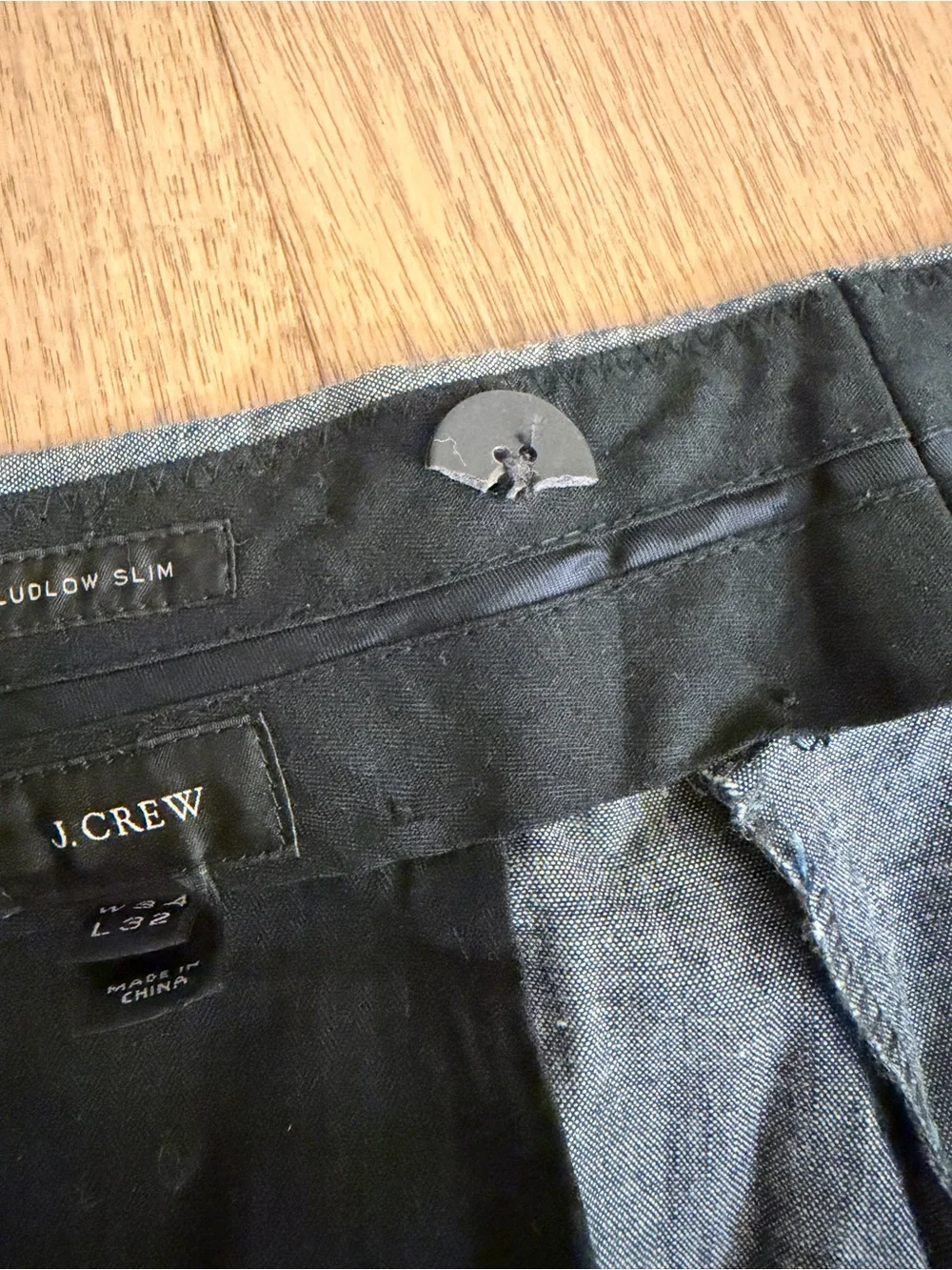 J. Crew Ludlow Slim Tuxedo Dress Pants with Navy Side Stripe